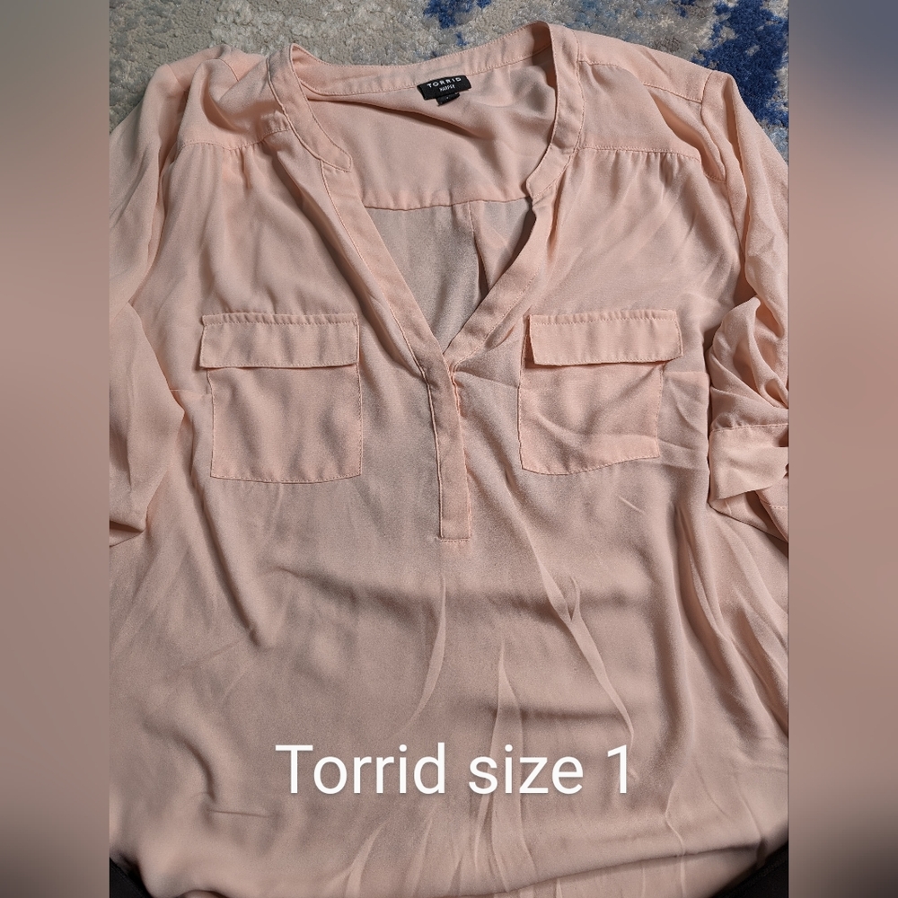 Pink blouse